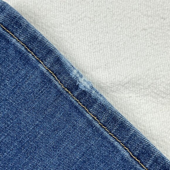 Lucky Brand Charlie Pencil Carpi Blue Jeans Size 6/28 Medium Wash Mid Rise Crop - Picture 12 of 16